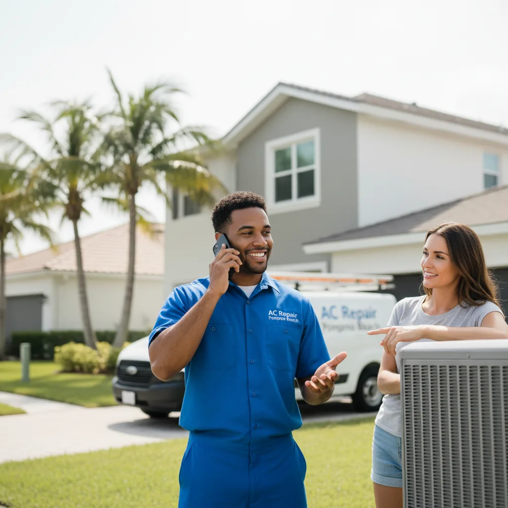 AC Repair Pompano Beach customer support in San Lorenzo